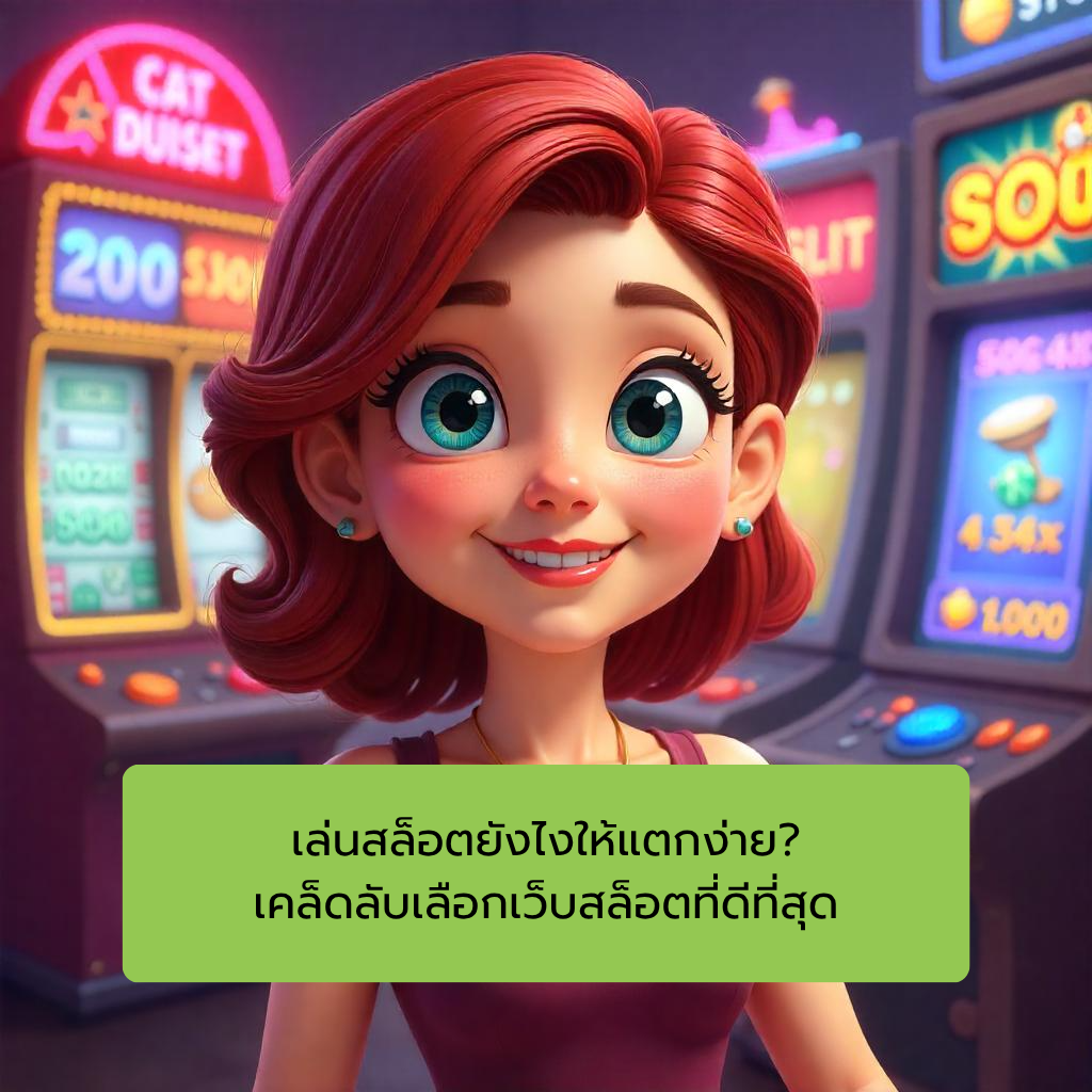 เล่นสล็อตยังไงให้แตกง่าย? เคล็ดลับเลือกเว็บสล็อตที่ดีที่สุด