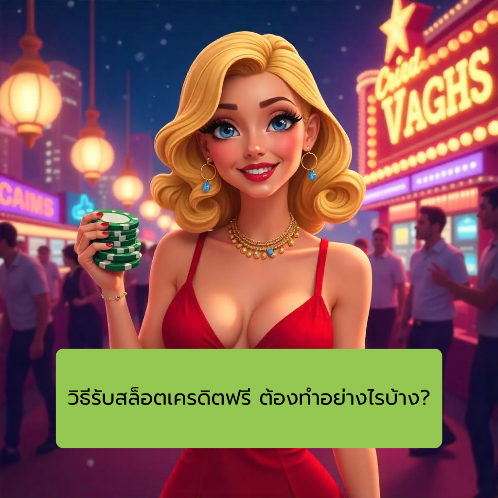 วิธีรับสล็อตเครดิตฟรี ต้องทำอย่างไรบ้าง?