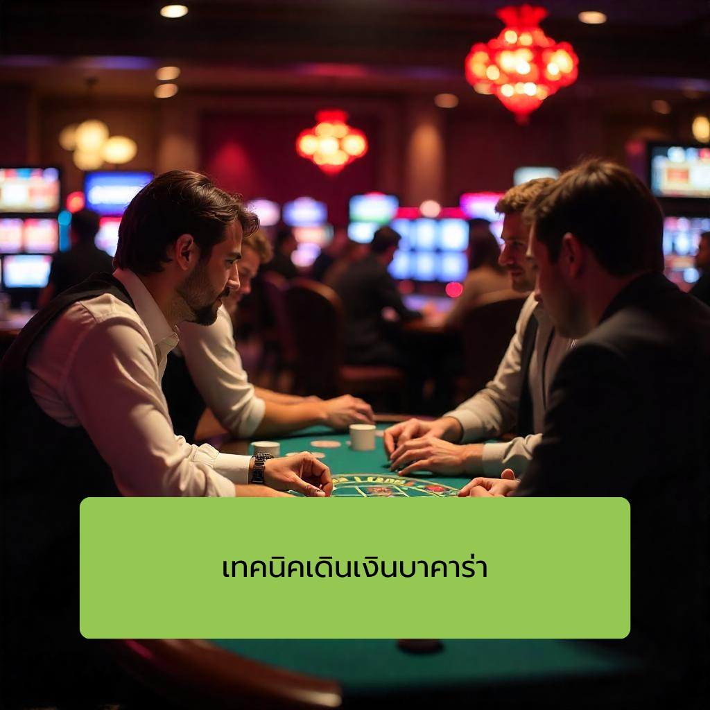 เทคนิคเดินเงินบาคาร่า