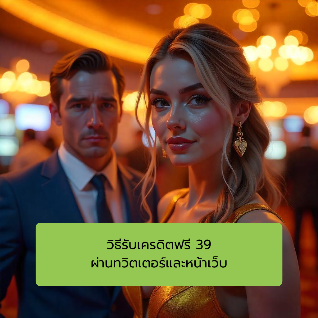 วิธีรับเครดิตฟรี 39 ผ่านทวิตเตอร์และหน้าเว็บ