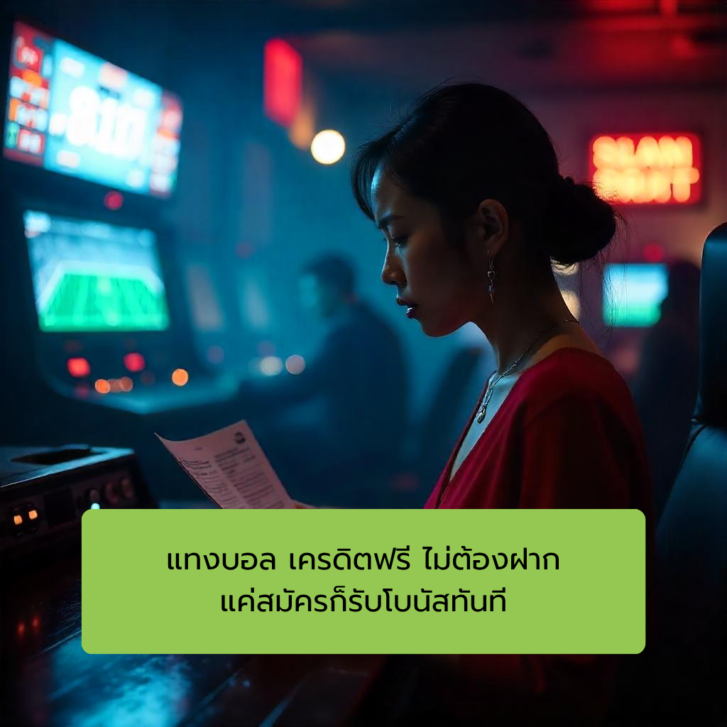 แทงบอล เครดิตฟรี ไม่ต้องฝาก แค่สมัครก็รับโบนัสทันที