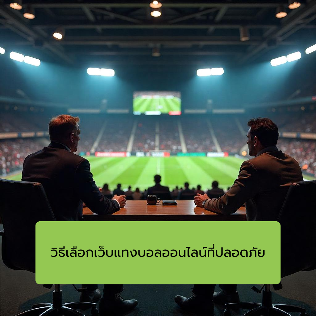 วิธีเลือกเว็บแทงบอลออนไลน์ที่ปลอดภัย