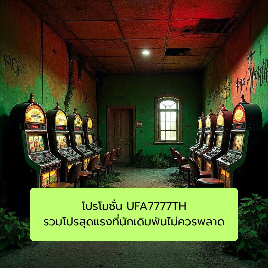 โปรโมชั่น UFA7777TH รวมโปรสุดแรงที่นักเดิมพันไม่ควรพลาด