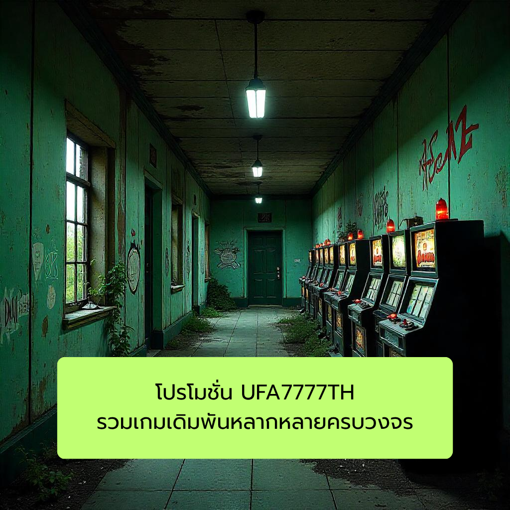 โปรโมชั่น UFA7777TH รวมเกมเดิมพันหลากหลายครบวงจร