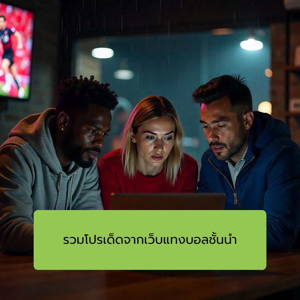 รวมโปรเด็ดจากเว็บแทงบอลชั้นนำ